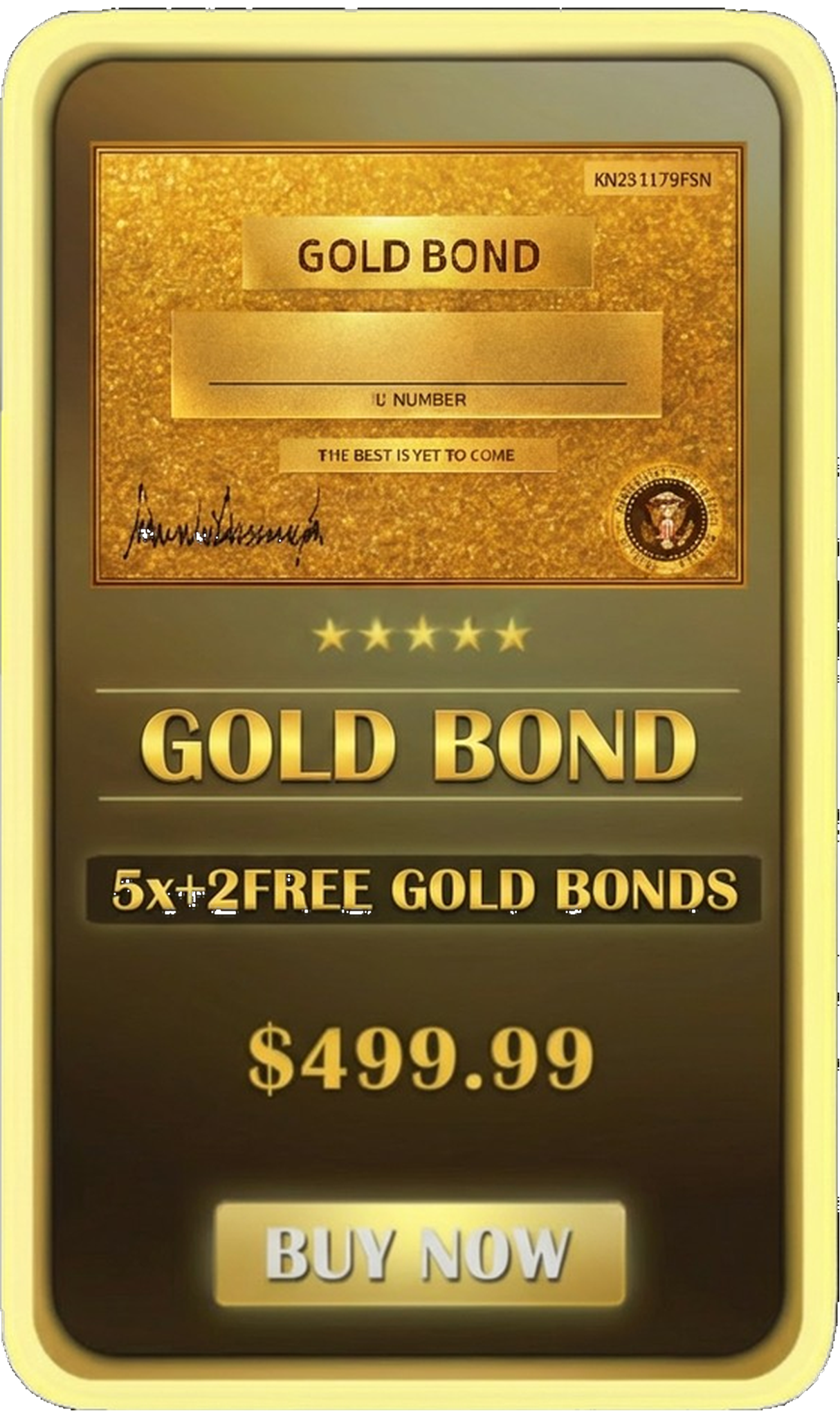 Gold Bond 5x